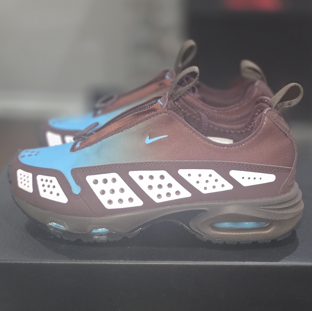 Nike Air Max Sunder Burgundy Crush Baltic Blue Women's New